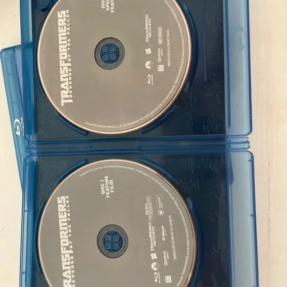 2 Transformers Blu-Ray Movies Dark of the Moon and Revenge of the Fallen - Picture 9 of 11